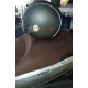 CASCO PIAGGIO GRIGIO DUST 785/A OPACO CARBONSKIN CON VISIERA AVIATORE E VISIERINO PARASOLE