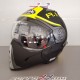 CASCO AIROH J106 SMOKE BLACK MATT - NERO OPACO