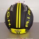 CASCO AIROH J106 SMOKE BLACK MATT - NERO OPACO