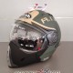 CASCO AIROH J106 SMOKE GREEN MATT - VERDE OPACO