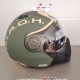 CASCO AIROH J106 SMOKE GREEN MATT - VERDE OPACO