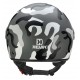 CASCO JET HEVIK CAMOUFLAGE VISIERA AD OCCHIALE ANTIGRAFFIO 