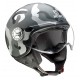 CASCO JET HEVIK CAMOUFLAGE VISIERA AD OCCHIALE ANTIGRAFFIO 