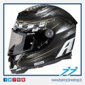 CASCO INTEGRALE AIROH GP 500 CHECK BLACK MATT- NERO 