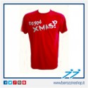 T-SHIRT VESPA XMAS COLLECTION COLORE ROSSO