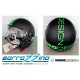 CASCO MOMO NEW FIGHTER FLUO NERO OPACO FROST / VERDE FLUO