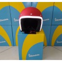 CASCO VESPA COLORS NUCLEAR RED - ROSSO