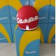 CASCO VESPA COLORS NUCLEAR RED - ROSSO