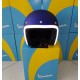 CASCO VESPA COLORS GRAPES BLU - BLU