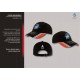 CAPPELLINO BASEBALL MV AGUSTA REPARTO CORSE ROSSO - NERO