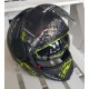 CASCO AIROH J106 CRUDE YELLOW MATT - GIALLO OPACO DOPPIA OMOLOGAZIONE