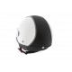 CASCO PIAGGIO BIANCO LUCIDO 505/A CARBONSKIN CON VISIERA AVIATORE E VISIERINO PARASOLE