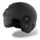 CASCO AIROH URBAN JET HELIOS NERO OPACO DOPPIA VISIERA TRASPARENTE ED ANTISOLE