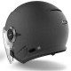 CASCO AIROH URBAN JET HELIOS ANTRACITE OPACO DOPPIA VISIERA TRASPARENTE ED ANTISOLE