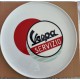 PIATTO IN CERAMICA VESPA SERVIZIO PER PIZZA - DIAM. 32 CM MULTICOLOR BOLLO ROSSO