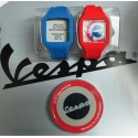 OROLOGIO DA POLSO INTERCAMBIABILE ORIGINALE VESPA BLU E ROSSO